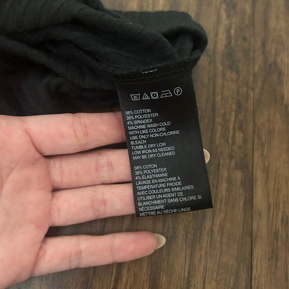 Black off the shoulder top - Picture 2 of 5